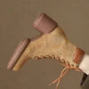 Suede Chunky Heel Boots Apricot Stylish Splicing Lace Up ML1710 -Ada Fashion Suede Chunky Heel Boots Apricot Stylish Splicing Lace Up1 385df37a 4ecd 41dc a84b 58c7b8f5d607