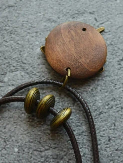 Women Alloy Dragonfly Wooden Necklace -Ada Fashion Women Ethnic Alloy Dragonfly Wooden Pandent Necklace Ada Fashion 178540351