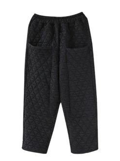 Women Solid Cotton Loosee Padded Harem Pants -Ada Fashion Women Winter Solid Cotton Loosee Padded Harem Pants Ada Fashion 177770911