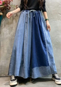 Casual Drawstring Elasticity Plaid Split-Joint Ninth Denim Pants LY3920 -Ada Fashion bb48496f838c15a8e458ec54188a46e6 57c7bb32 1846 4f23 bbbe 9b0897d949e2